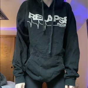 relapse records hoodie